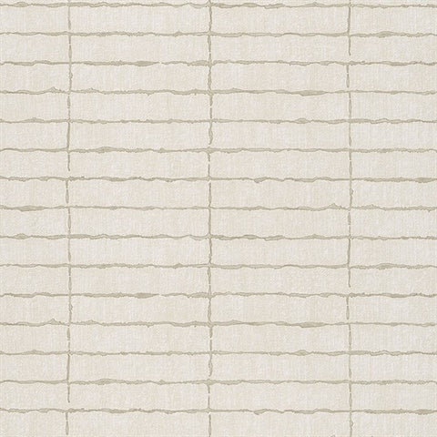 376075 Batna Champagne Brick Wallpaper