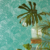 378013 Reflect Floral Leaves Branches Wallpaper