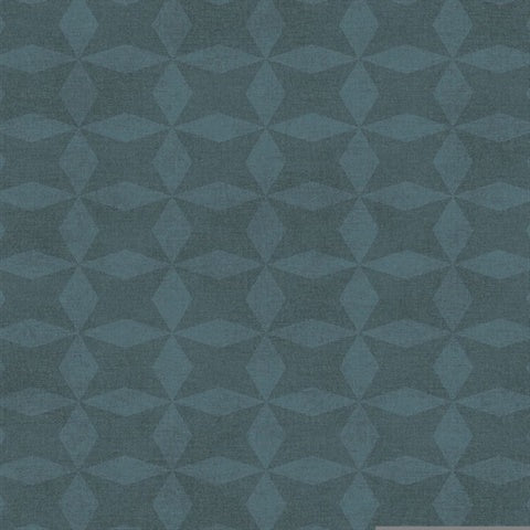 379023 Frey Teal Geometric Wallpaper