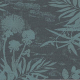 379034 Hedda Turquoise Botanical Wallpaper