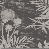 379035 Hedda Black Botanical Wallpaper