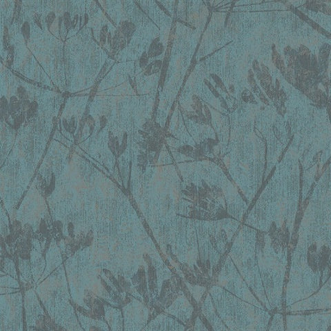 379053 Jens Turquoise Branches Wallpaper