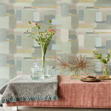 379062 Eline Moss Geometric Wallpaper