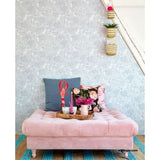 383563 Rice 2 Vintage Rose Botanical Wall Design Wallpaper