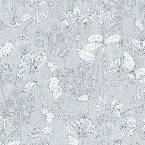 383563 Rice 2 Vintage Rose Botanical Wall Design Wallpaper