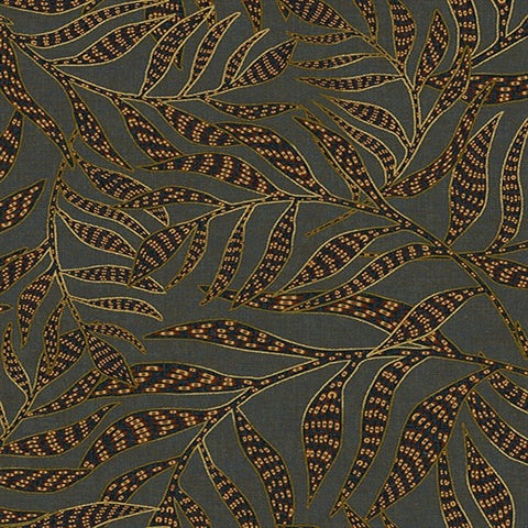 391553 Montrose Multicolor Leaves Wallpaper