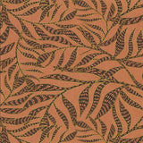 391554 Montrose Coral Leaves Wallpaper