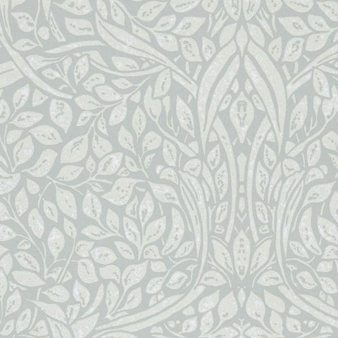 392511 Carmen Flowers Blue Grey Wallpaper
