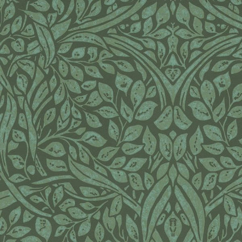 392512 Carmen Flowers Green Wallpaper
