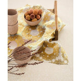 392530 Geometric Flowers Beige Cream Wallpaper