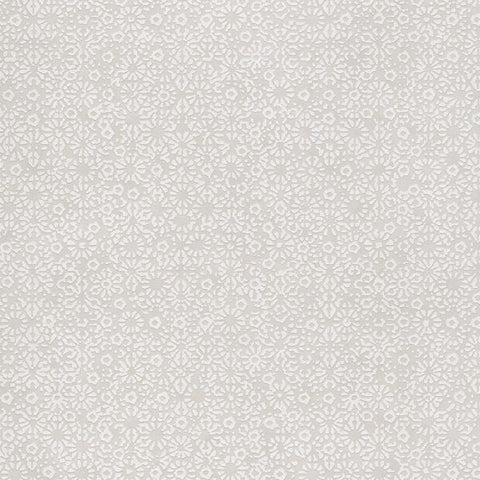 392536 Geometric Flowers Grey Wallpaper