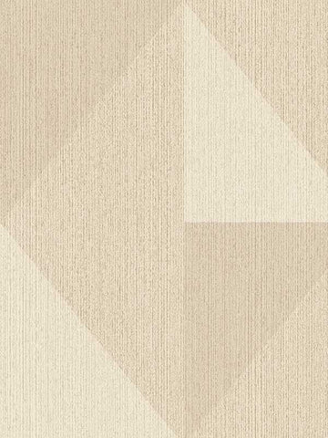 395821 Diamond Khaki Tri Tone Geometric Wallpaper