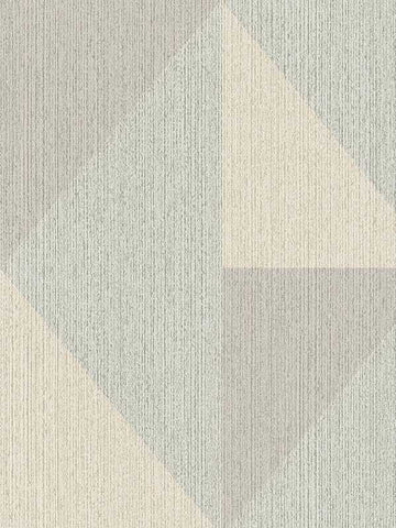 395822 Diamond Light Blue Tri Tone Geometric Wallpaper