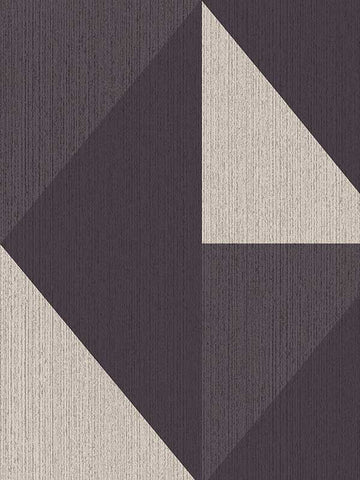 395823 Diamond Black Tri Tone Geometric Wallpaper