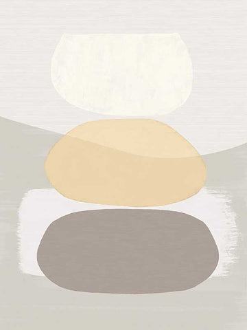 395891 Sand Balancing Rocks 3 Panel Wall Mural