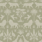 399081 Mini Me Animals Botanical Jungle Wallpaper