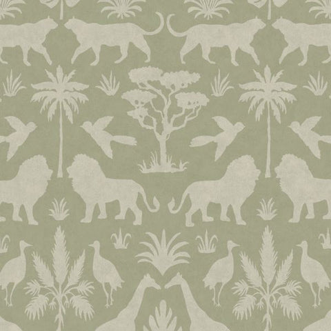 399081 Mini Me Animals Botanical Jungle Wallpaper