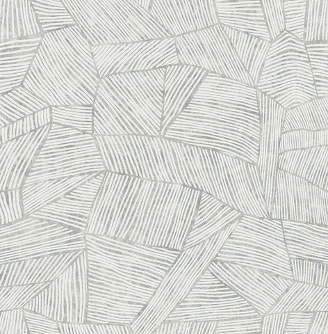 4014-26402 Aldabra Grey Textured Geometric Wallpaper
