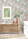 4014-26454 Koko Grey Floral Wallpaper