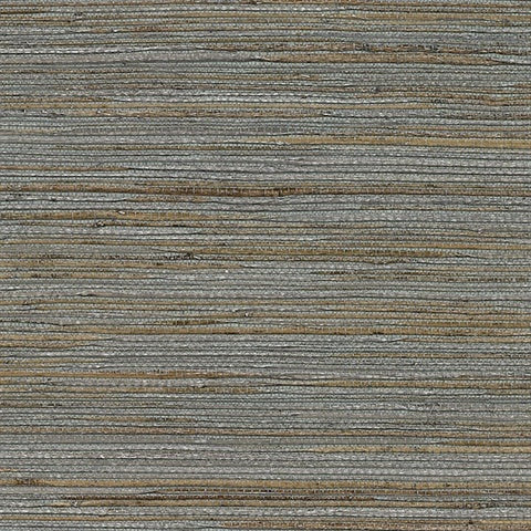 4018-0004 Shandong Slate Ramie Grasscloth Wallpaper