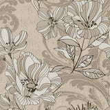 4019-86402 Selene Gold Mucha Floral Wallpaper