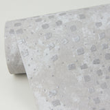 4019-86414 Felsic Silver Studded Cube Wallpaper