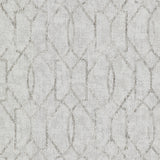 4019-86452 Ziva Platinum Trellis Wallpaper