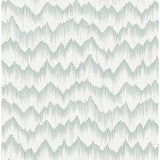 4034-26776 Holmby Seafoam Brushstroke Zigzag Wallpaper