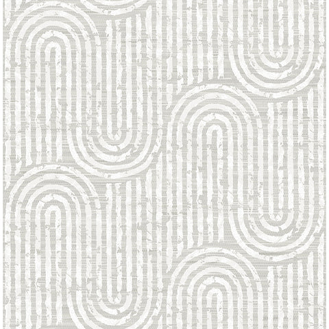 4034-26787 Trippet Bone Zen Waves Wallpaper