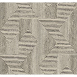 4034-72140 Mortenson Taupe Geometric Wallpaper