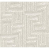 4034-72141 Mortenson Light Grey Geometric Wallpaper