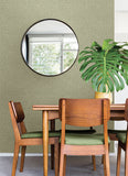 4046-25792 Tuckernuck Green Linen Wallpaper