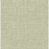 4046-25792 Tuckernuck Green Linen Wallpaper