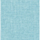 4046-26352 Emerson Aqua Linen Wallpaper