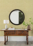 4046-26356 Emerson Yellow Linen Wallpaper