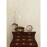 4058-21787 Antonella Rose Gold Scroll Wallpaper