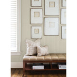 4058-21793 Zeta Cream Moire Stripe Wallpaper
