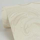 4058-24832 Noemi Cream Acanthus Wallpaper