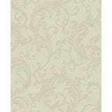 4058-24832 Noemi Cream Acanthus Wallpaper