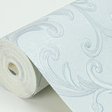 4058-24836 Noemi Light Blue Acanthus Wallpaper