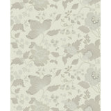 4058-24844 Vittoria White Floral Wallpaper