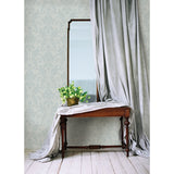4058-24880 Antonella Light Blue Scroll Wallpaper