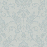 4058-24880 Antonella Light Blue Scroll Wallpaper
