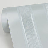 4058-24890 Zeta Light Blue Moire Stripe Wallpaper