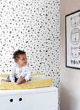 4060-139034 Ona Charcoal Terrazzo Wallpaper