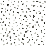 4060-139034 Ona Charcoal Terrazzo Wallpaper