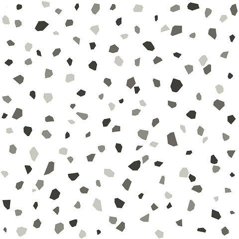 4060-139034 Ona Charcoal Terrazzo Wallpaper