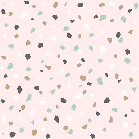 4060-139035 Ona Pink Terrazzo Wallpaper