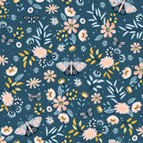 4060-58101 Zev Blue Butterfly Wallpaper
