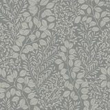 4066-26519 Elin Charcoal Berry Botanical Wallpaper